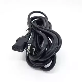สายไฟเอซี (AC Power) 3x1.0mm ความยาว 1.8เมตร / 3เมตร / 5เมตร / 10 เมตร สำหรับคอมพิวเตอร์และเครื่องใช้ไฟฟ้า (Black)