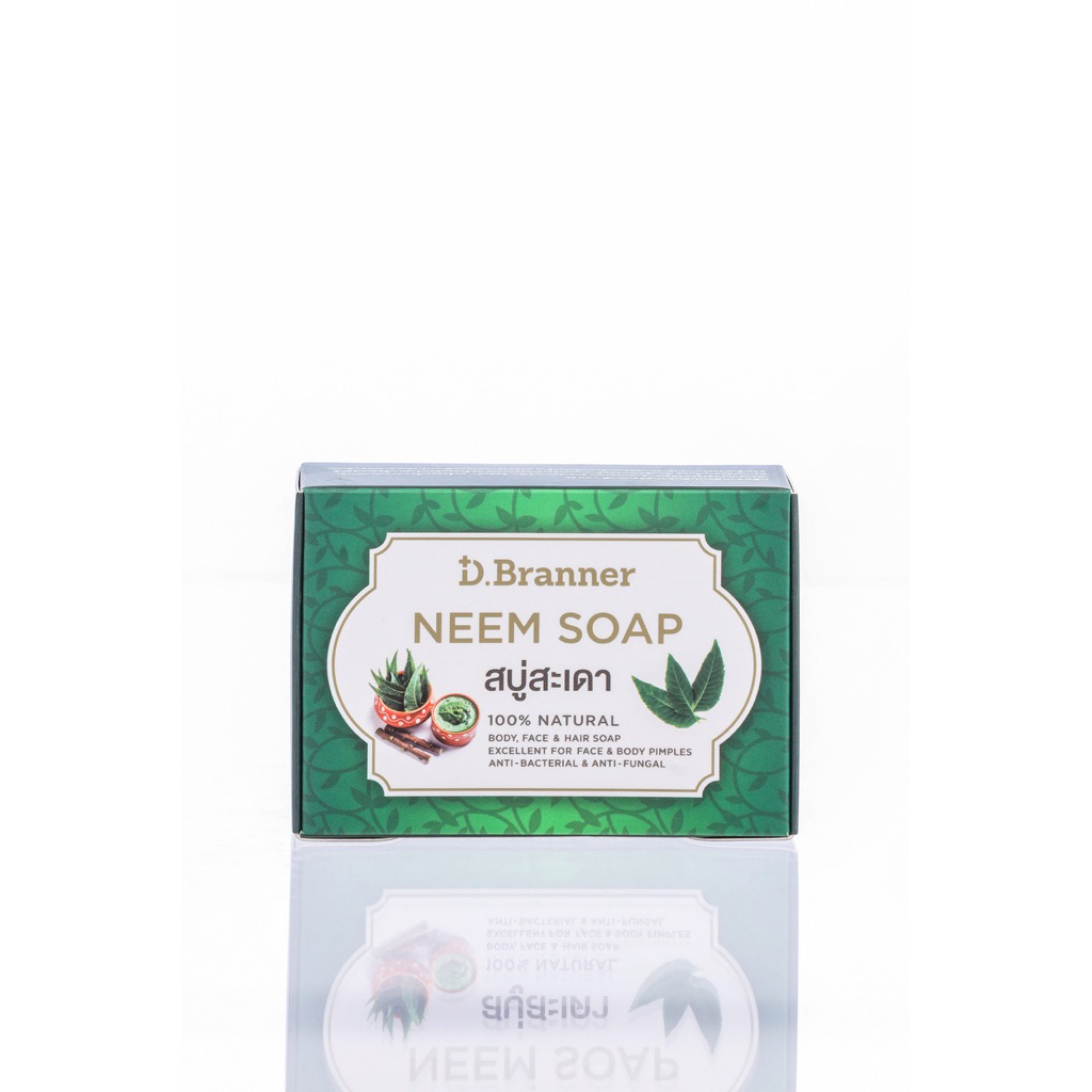 D.BRANNER NEEM SOAP สบู่สะเดา D.BRANNER NEEM SOAP