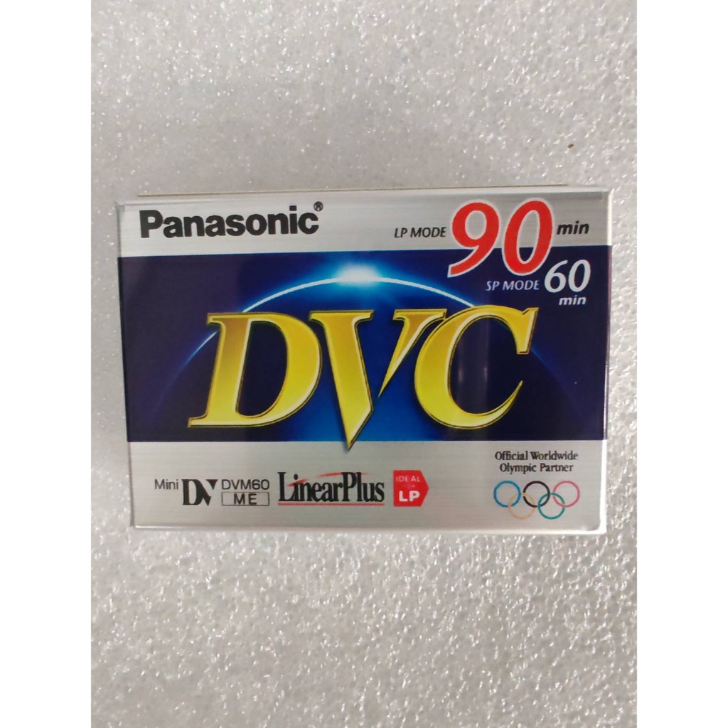 ม้วนเทป Panasonic Mini DV DVC LinearPlus (AY-DVM60FF) 60-90 min  (ของใหม่)