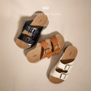 SHU COMFY 2" DUO BUCKLE รองเท้า