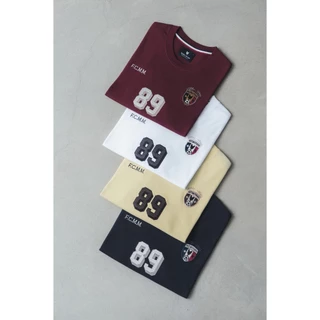MeMo™ | NEW | FC Memo89 งานปักPatch + Twill ผ้า Supersoft แขนสั้น ทรง Unisex