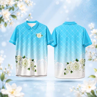 BKsport เสื้อวันแม่ คอปก คอวี สวมใส่ได้ทั้งผู้ชาย ผู้หญิง เนื้อผ้าคุณภาพ ระบายอากาศได้ดี (AU690603)