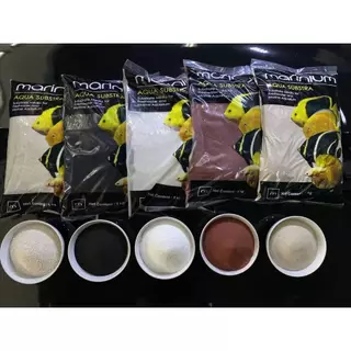 Marinium Aqua substra 5 kg (ทรายปูพื้นตู้ปลาทะเล,ทรายปูพื้นตู้ปลาน้ำจืด,ทรายปูพื้นตู้เลี้ยงไม้น้ำ )