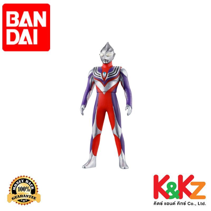 Bandai ฟิกเกอร์ยอดมนุษย์อุลตร้าแมน เบอร์ 124 อุลตร้าแมนทีก้า ทีก้าบลาสต์ / Ultra Hero Series 124 Tiga Blast