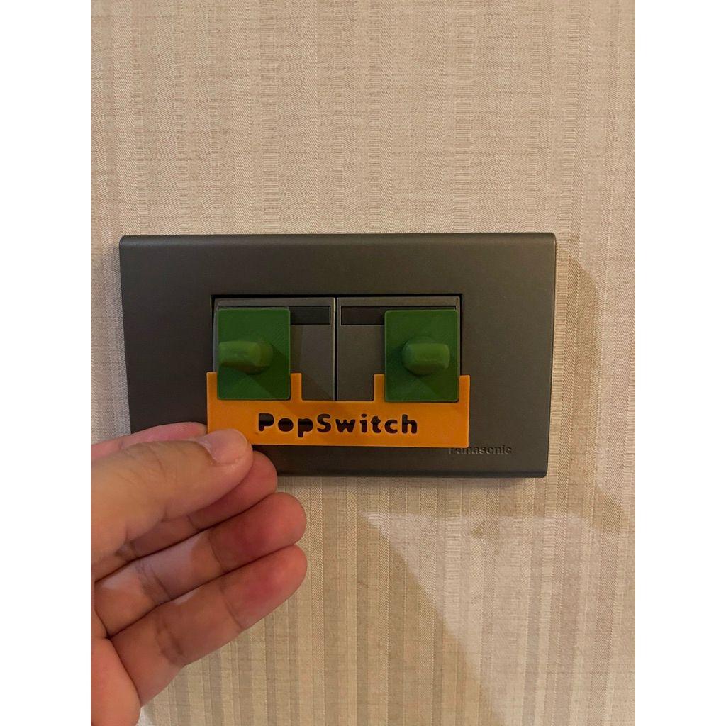 SWITZEE - PopSwitch 1 ปุ่ม ฝา ครอบ กรอบ สวิตช์ไฟ สีสัน รูปที่ 6