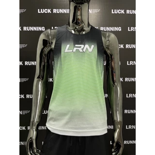 เสื้อวิ่งพิมพ์ลาย LRN เสื้อวิ่ง เนื้อผ้า Super Air Flow สำหรับวิ่งมาราธอน ออกำลังกาย (SF32)