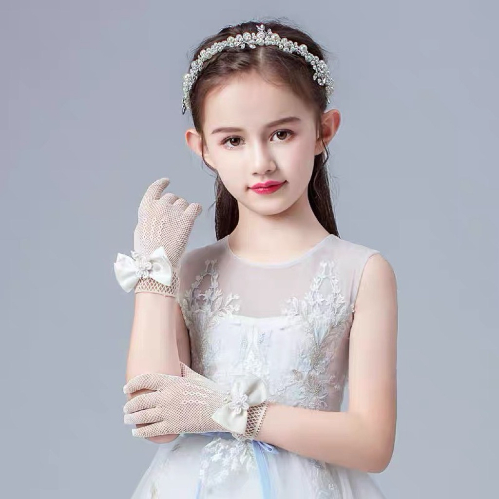 พร้อมส่ง จากไทย ถุงมือตาข่าย ใส่ได้ทั้งเด็ก/ผู้ใหญ่ รูปที่ 5