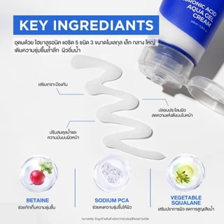ISNTREE Hyaluronic Acid Aqua Gel Cream (100 ml.) เจลครีม เนื้อบางเบา เติมและกักเก็บความชุ่มชื้น ฟื้นบำรุงผิว