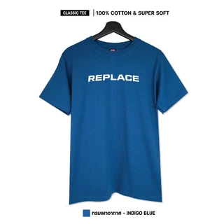 ผ้า cotton แท้ 100% [Super Soft] อย่างดี หนานุ่ม ใส่สบาย ไม่ร้อน ลาย REPLACE 301 - Man ผู้ชาย Women ผู้หญิง Clothing