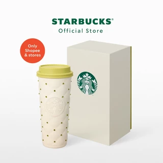 Starbucks Stainless Steel Tropical Whimsy Tumbler 16.5oz. ทัมเบลอร์สตาร์บัคส์สแตนเลสสตีล ขนาด 16.5ออนซ์ A11184080