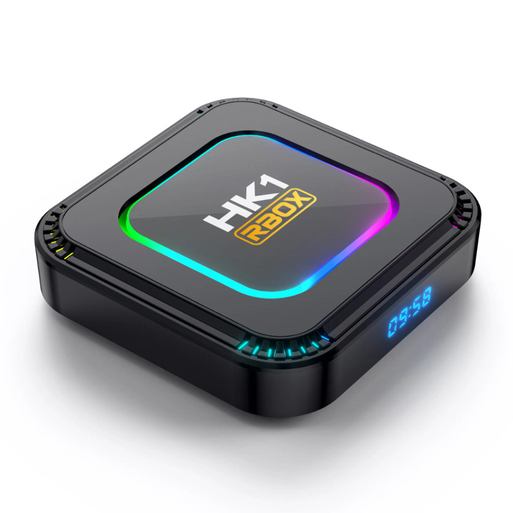 SmartTV Box Android 13 Quad Core HK1 RBOX 8K HD Media Stream Player 2025Upgraded