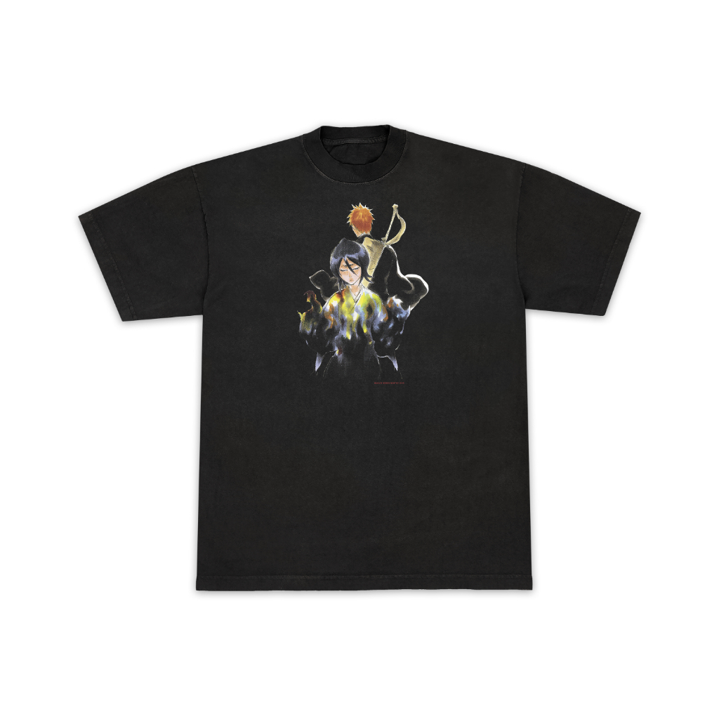 "ICHIGO X RUKIA" BLEACH Anime bootleg tee by bootlegjunx