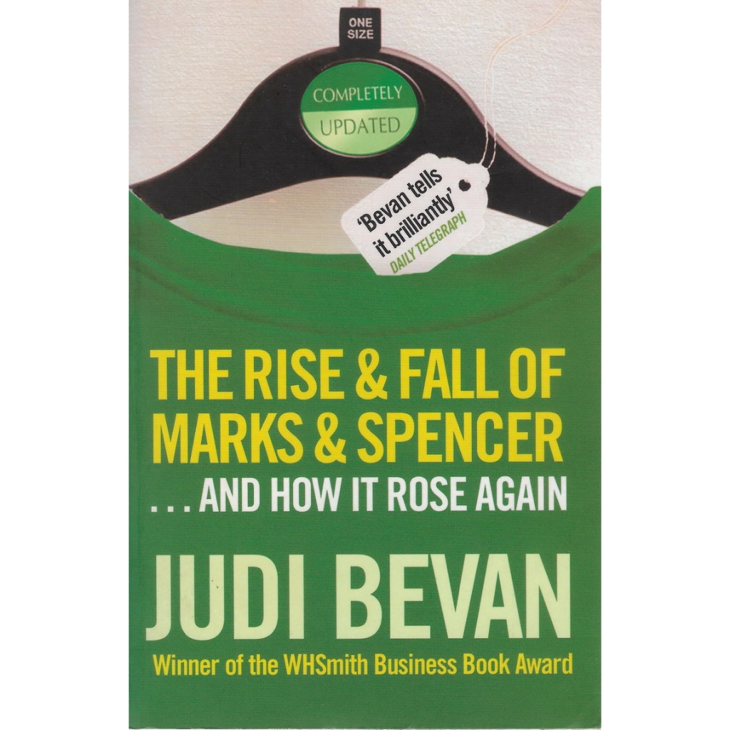 หนังสือภาษาอังกฤษ The Rise And Fall Of Marks & Spencer by Judi Bevan (Author)