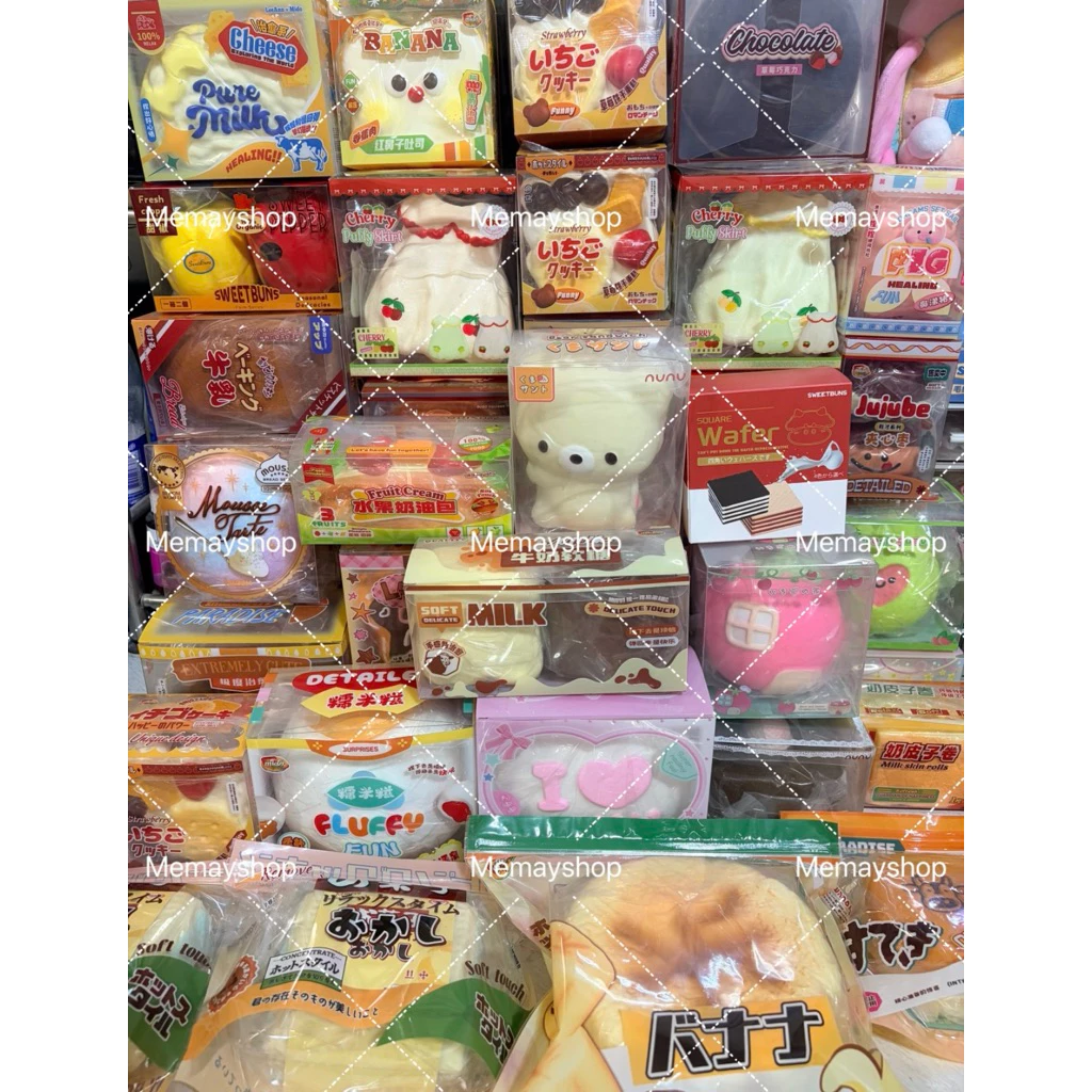 🔥ส่งทันที/ส่งด่วน🔥ส่งจากไทย รวมงานสกุชชี่ Squishy Mido Lisa Sweetbun nunu dudo zoey ของเล่นบีบ ของเล่นคลายเครียด