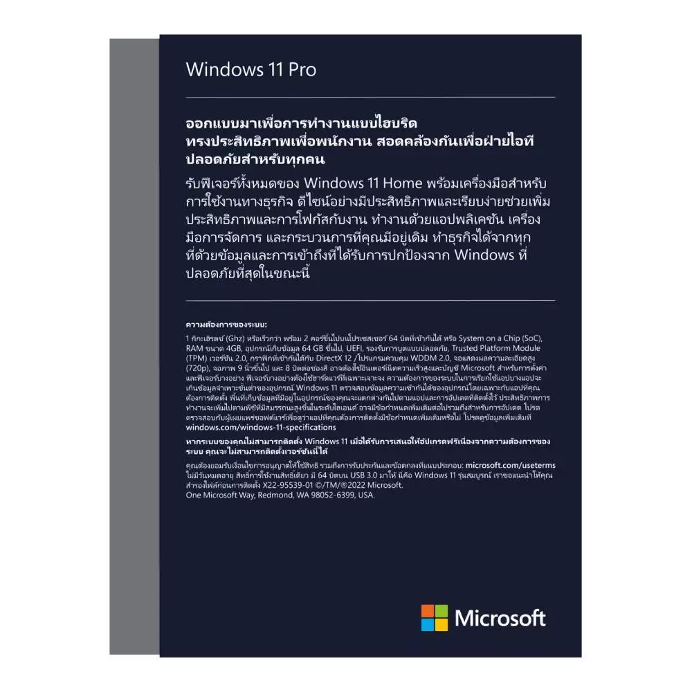 Microsoft Windows 11 Pro FPP 64-bit Eng Intl USB HAV-00163 thumbnail 5