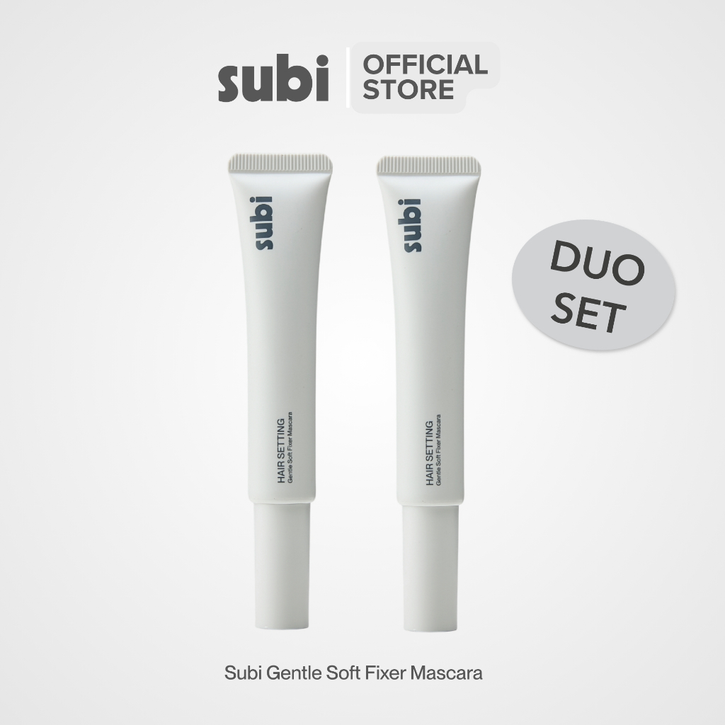 [แพคคู่ 2 ชิ้น] Subi Hair Mascara l Soft Hold มาสคาร่าเก็บไรผมสูตรล็อคผมแบบธรรมชาติ