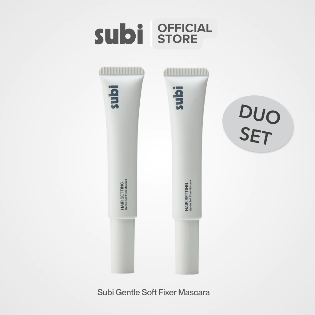 [แพคคู่ 2 ชิ้น] Subi Hair Mascara l Soft Hold มาสคาร่าเก็บไรผมสูตรล็อคผมแบบธรรมชาติ