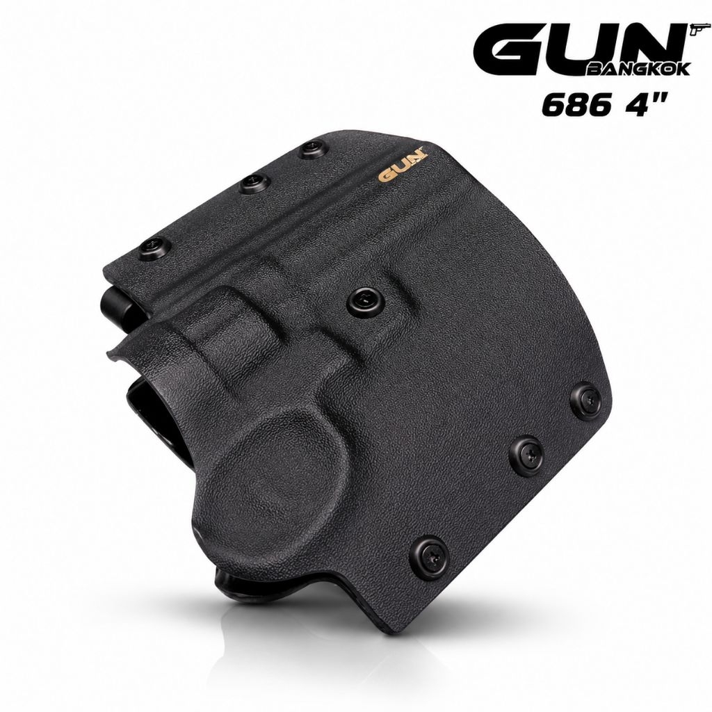 ซองแพนเค้ก S&W Model 686 4" งาน Handmade แท้ 100% ผลิตในไทย มีปัญหาเคลมฟรีตลอดอายุการใช้งาน