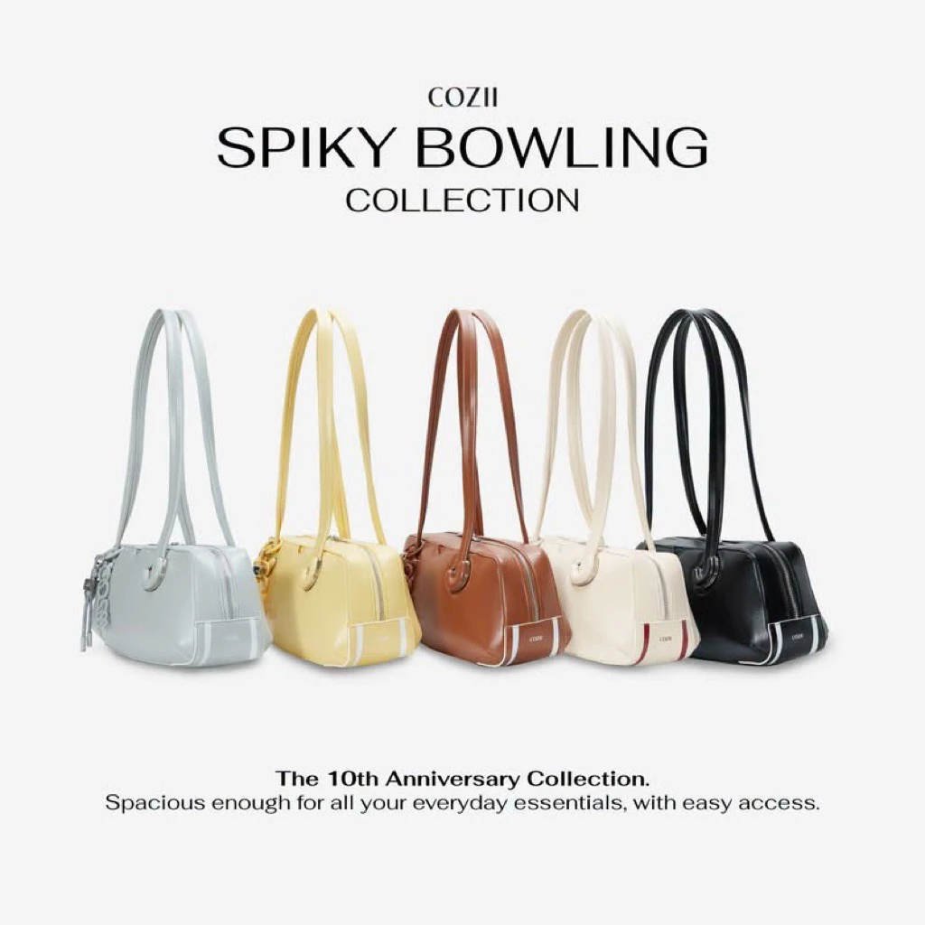 🧲🎳พร้อมส่ง🎳🧲𝗖𝗢𝗭𝗜𝗜 - Spiky Bowling Collection-ของใหม่ ไม่แกะ(ทัน500ออเดอร์)ห่อบับเบิ้ลนะคะเพราะกล่องใหญ่มากค่ะ