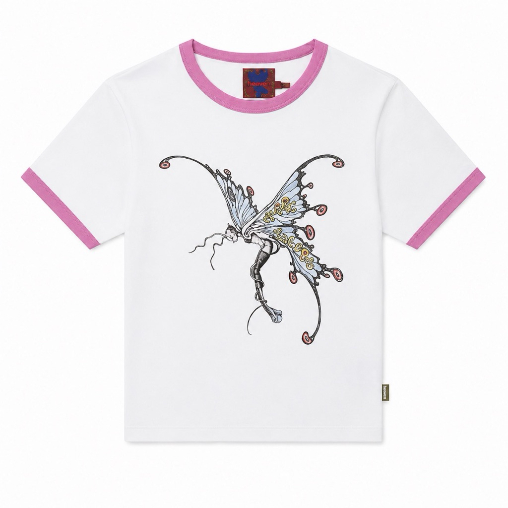 NEW !!! HEAVEN BY MARC JACOBS X ONLINE CERAMICS BABY TEE