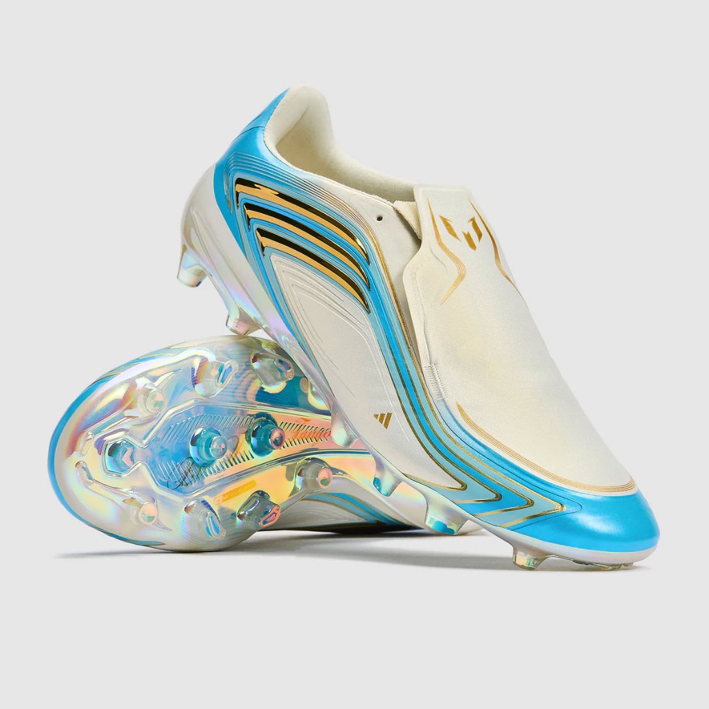 รองเท้าฟุตบอล Adidas F50 Hyperfast Elite Laceless AG Messi