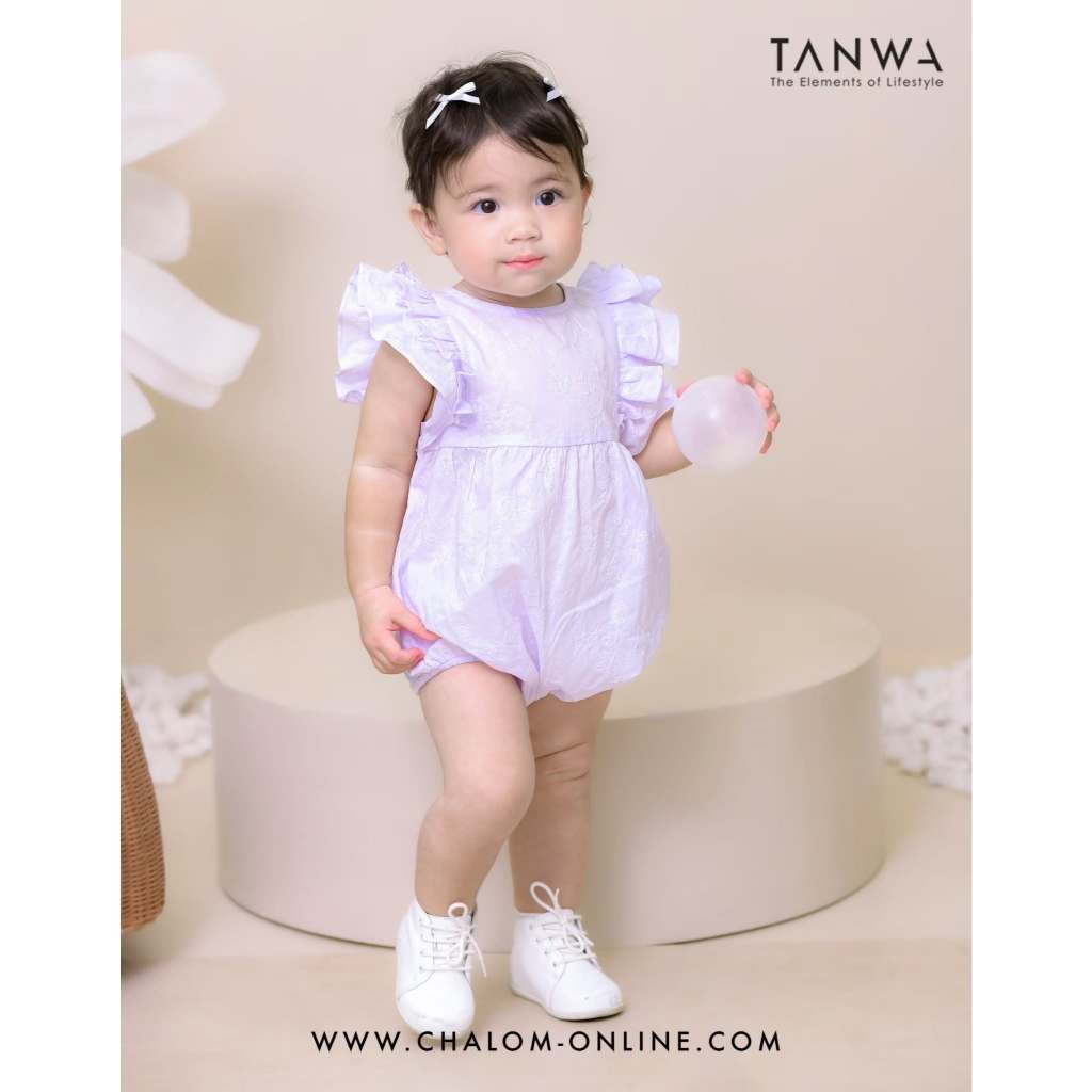 𝐓𝐢𝐧𝐲 𝐂𝐫𝐞𝐰 จั้มสูทสีม่วง  : KS TP 587 TC2