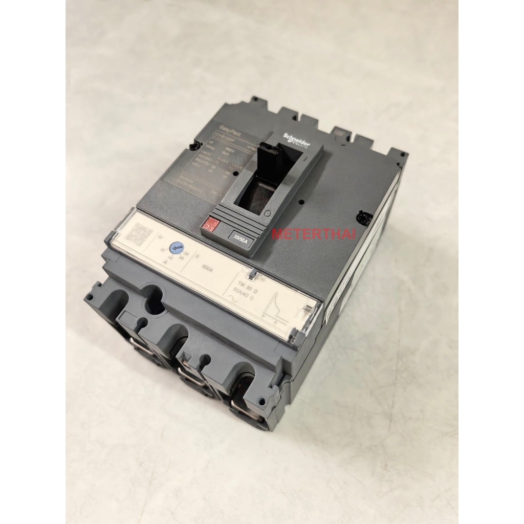 SCHNEIDER เบรกเกอร์ 3P 50A CVS100F รุ่นF TM50D (35-50A) 36KA LV510334
