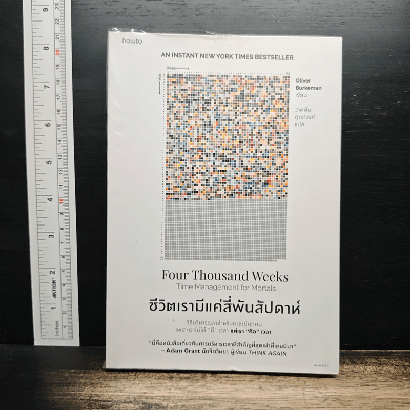 ชีวิตเรามีแค่สี่พันสัปดาห์ Four Thousand Weeks: Time Management for Mortals - Oliver Burkeman 🏷️1202
