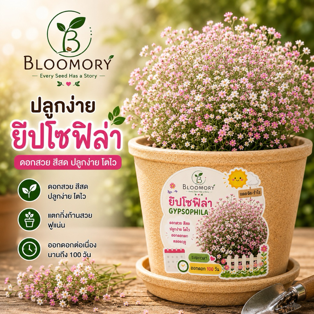 🌸เมล็ดพันธุ์ปลูกง่ายในกระปุก🌷กลุ่มดอกไม้แห้ง🌾