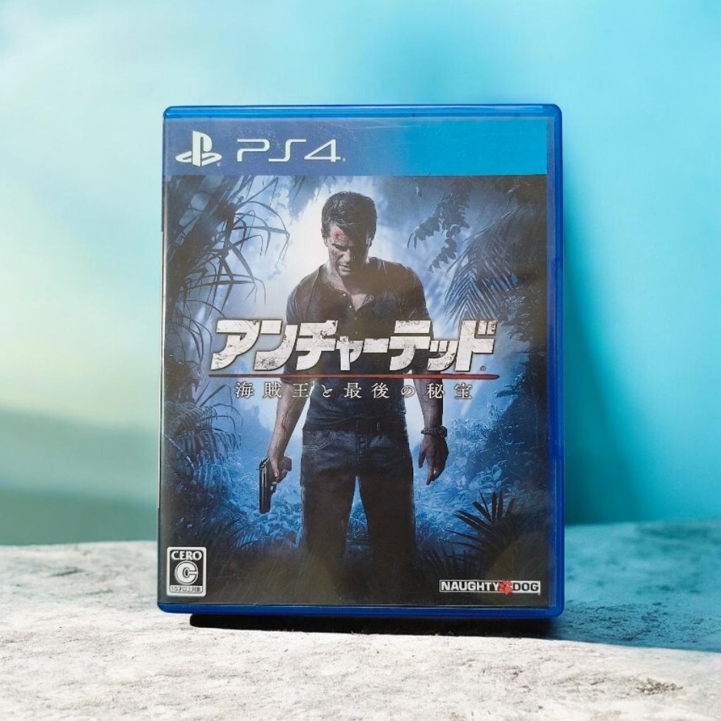 แผ่นเกม PS4 Uncharted 4, THE LAST OF US