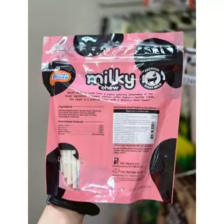 9929 Novee milky chew GOAT MILK STICKS / ขนมสุนัข ขนมหมา โนวี่ มิวกี้ชิว โกทมิลค์ สติ้ก 500กรัม***1แถม1 148บาท