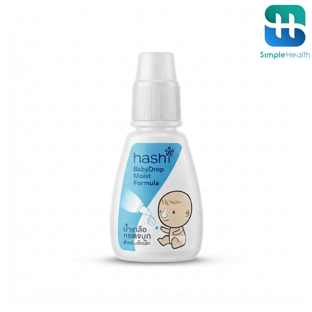 Simple Healthcare น้ำเกลือหยดจมูก สำหรับเด็กเล็ก Saline nose drops เพิ่มความชุ่มชื้นในโพรงจมูก สำหรับเด็กเล็ก