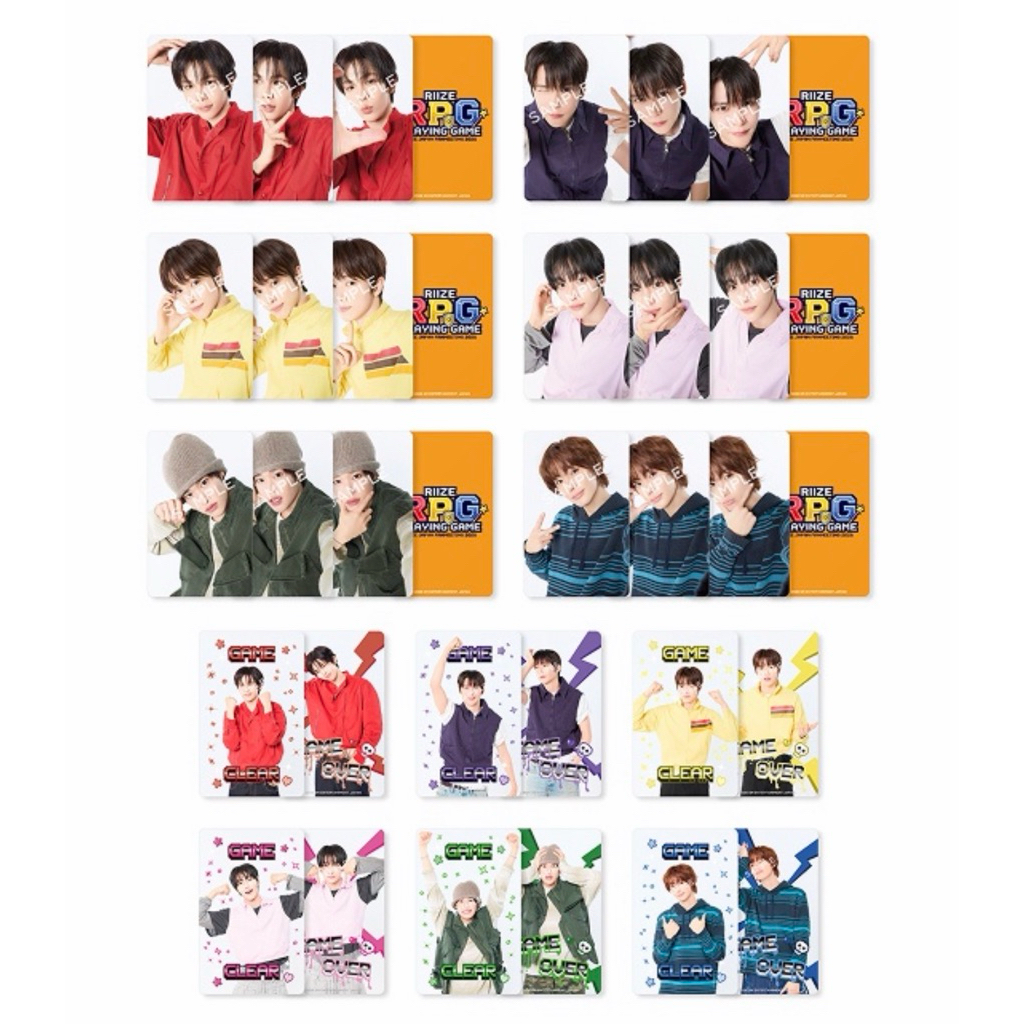 [พร้อมส่ง] RIIZE JAPAN FANMEETING 2026 RANDOM PHOTO CARD