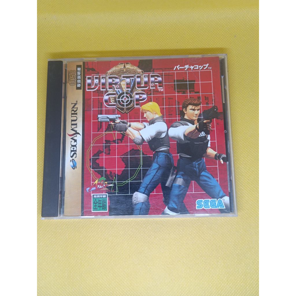 แผ่นแท้ สภาพใหม่ SEGA Saturn : เกมVirtua Cop เป็นเกมแนว Shooting ยอดนิยมสำหรับเครื่อง Sega Saturn ขอ
