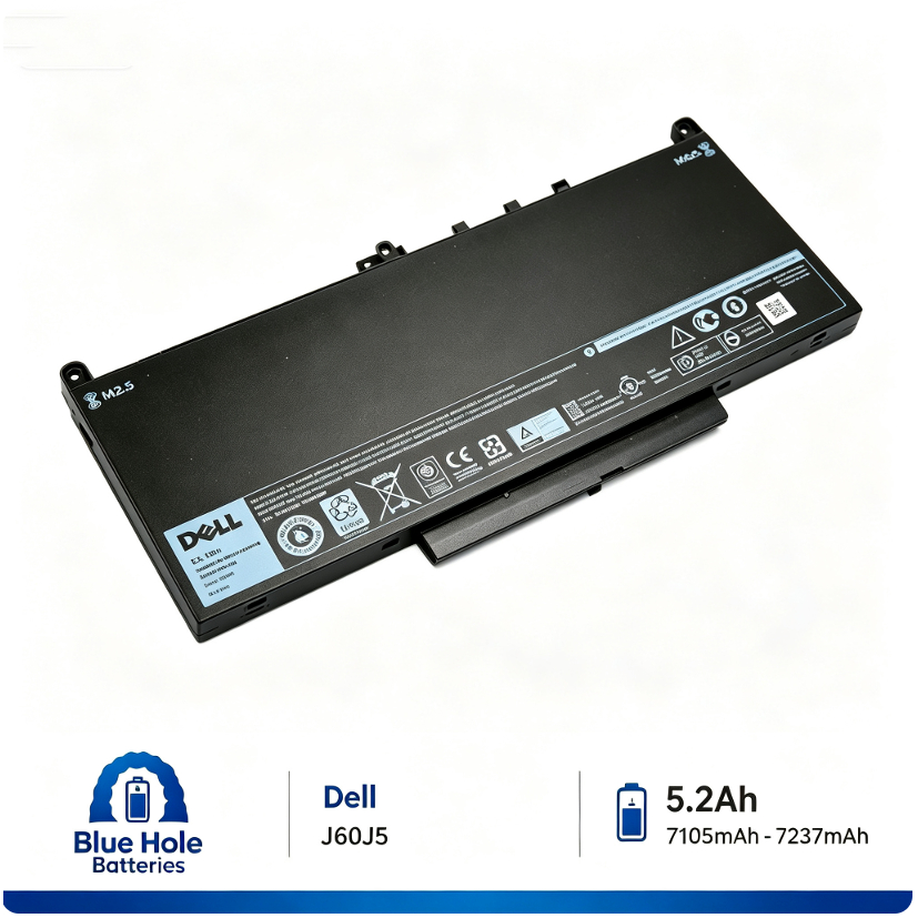 J60J5 Battery For Dell Latitude E7270 E7470 J6OJ5 451-BBSX 451-BBSY 1 Year Warranty Factory Direct