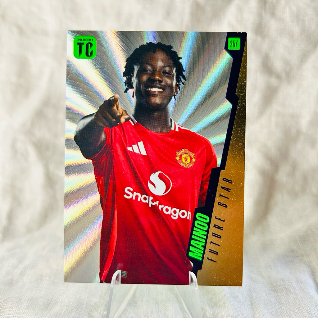 การ์ดฟุตบอล Panini Top Class 2025 Future Star #257 ค็อบบี้ เมนู Kobbie Mainoo Manchester United แมนย