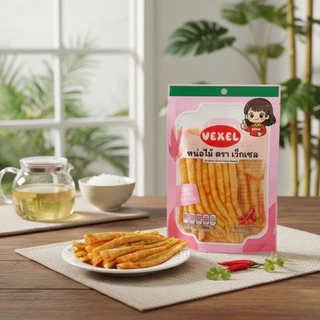 หน่อไม้ 5 แถม 5 จัดเต็ม 10 ห่อ ปรุงรสหม่าล่าเสฉวน หน่อไม้จีน ปรุงรส กรุบกรอบ 60 กรัม.