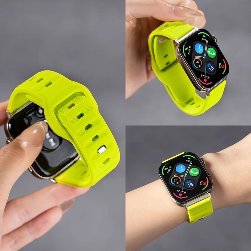 สายซิลิโคนขนาด 22 มม. สำหรับ Aolon Curve 2/3/3 Ultra Navi R4/R3/R2 สายข้อมือสำหรับ Aolon GT5 Pro/GT6 Pro