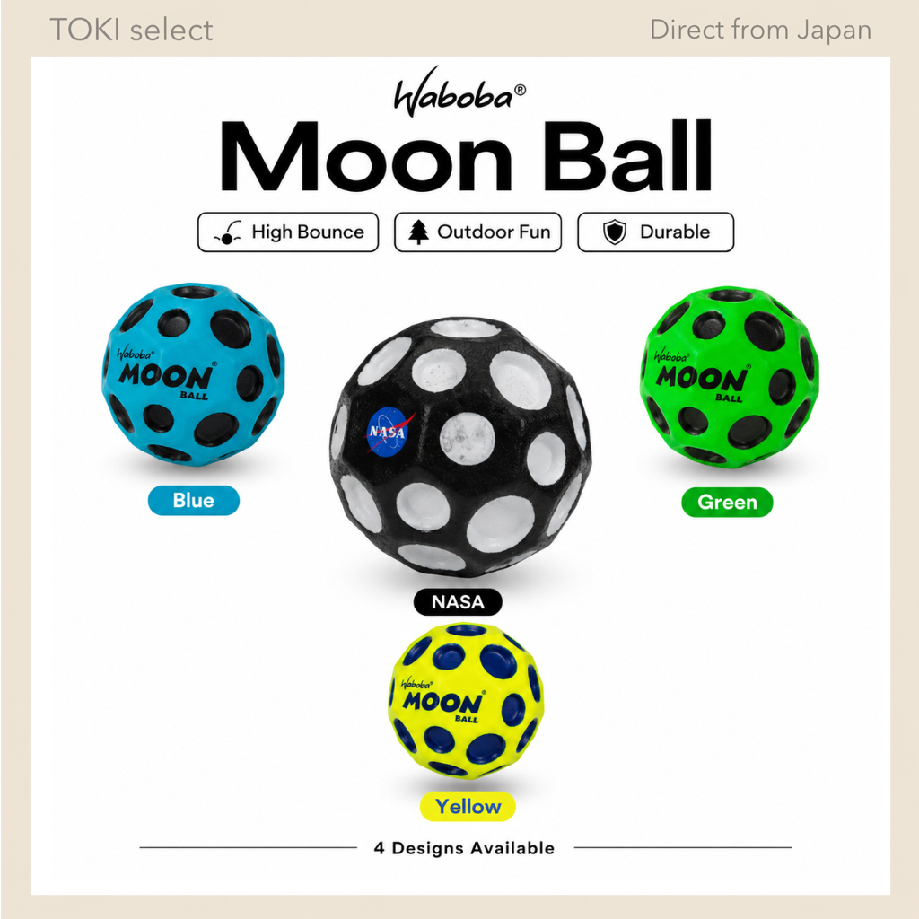 Waboba Moon Ball High Bounce Ball Outdoor Bounce Toy Multiple Designs
