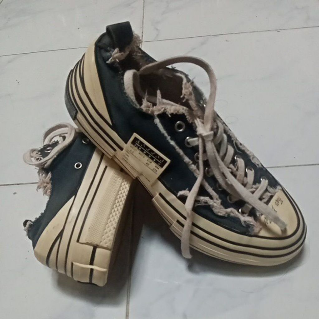 รองเท้าสนีกเกอร์ส้นหนา xVESSEL x Yohji Yamamoto รุ่น G.O.P Lows
