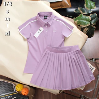 เสื้อยืดชุดตีกอล์ฟสำหรับผู้หญิงมีหลายสีหลายไซส์เนื้อผ้าดีเกรด A