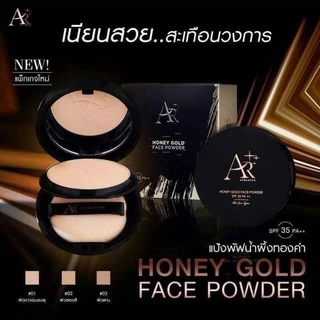 แป้งออร่าริช Aura Rich Honey Golden Powder SPF 50PA+++