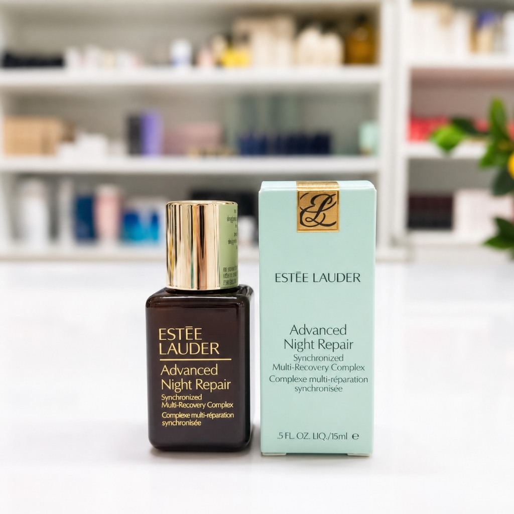 Estee Lauder เอสเต้ลอเดอร์ Advanced Night Repair เซรั่มบำรุงผิวหน้ากลางคืน 15ml ของแท้ ฉลากไทย เคาน์เตอร์แบรนด์