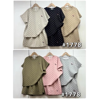 สินค้าแบบใหม่ ชุดเซท 2 ชิ้น Be Chic เสื้อโอเวอร์ไซส์ + กางเกงขาสั้น ผ้าเนื้อดีงานสวย ชุดใส่เที่ยว