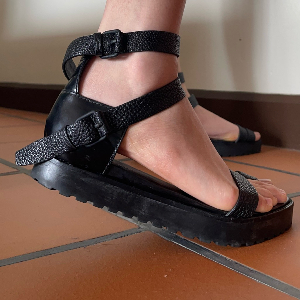 🖤🎵Alexander Wang🖤🎵 (38/24.5cm) รองเท้าแบรนด์เนมส์มือสอง