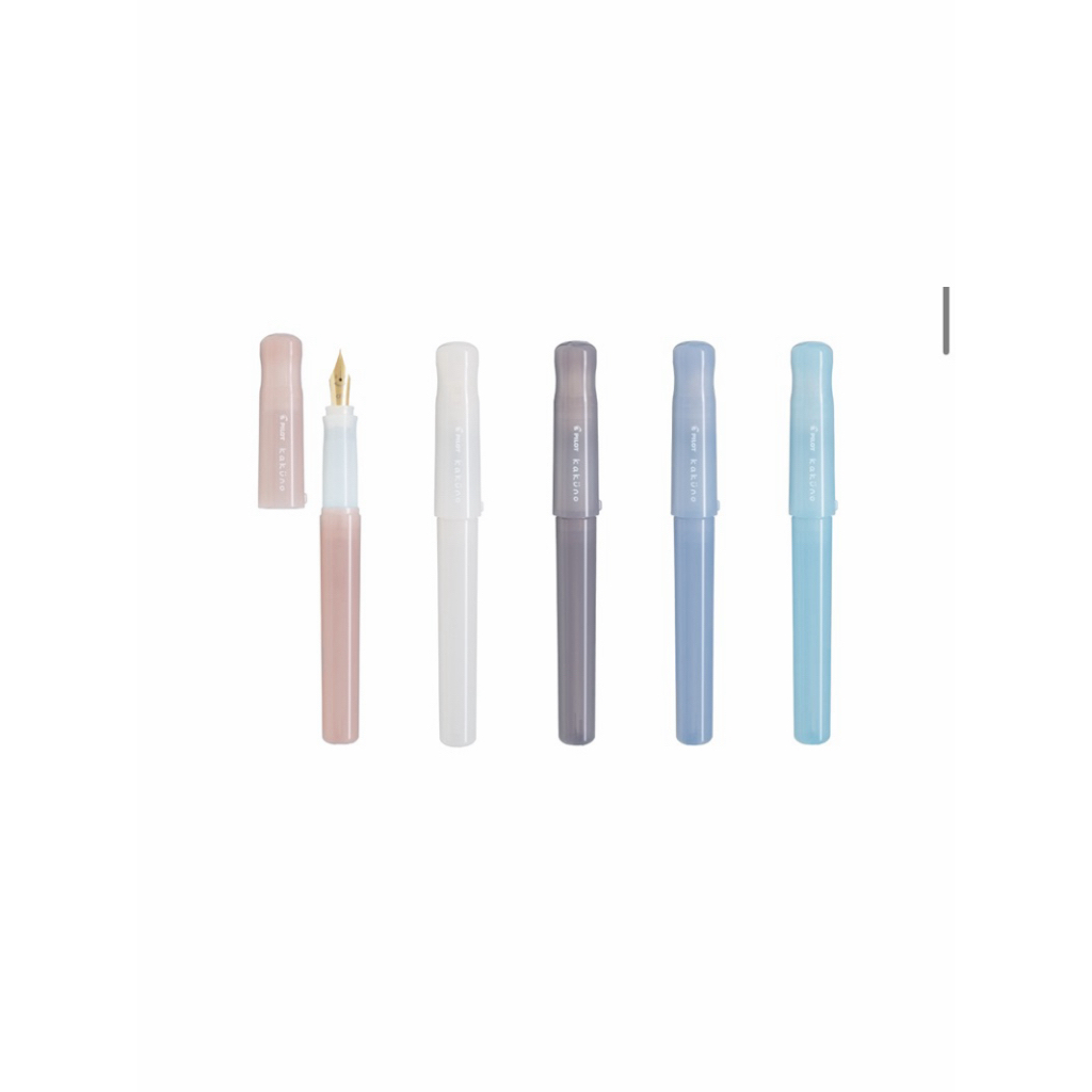 ปากกาหมึกซึม Pilot kakuno Madoromi Special Edition nib F,M