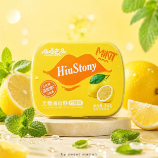อันละ9บาท!! Mint Candy ลูกอมมินต์ (7กรัม) น้ำตาล0% กลิ่นผลไม้ แตงโม พีช สตอเบอร์รี่ เสาวรส หอม เย็น สดชื่น ลูกอมมิ้นต์