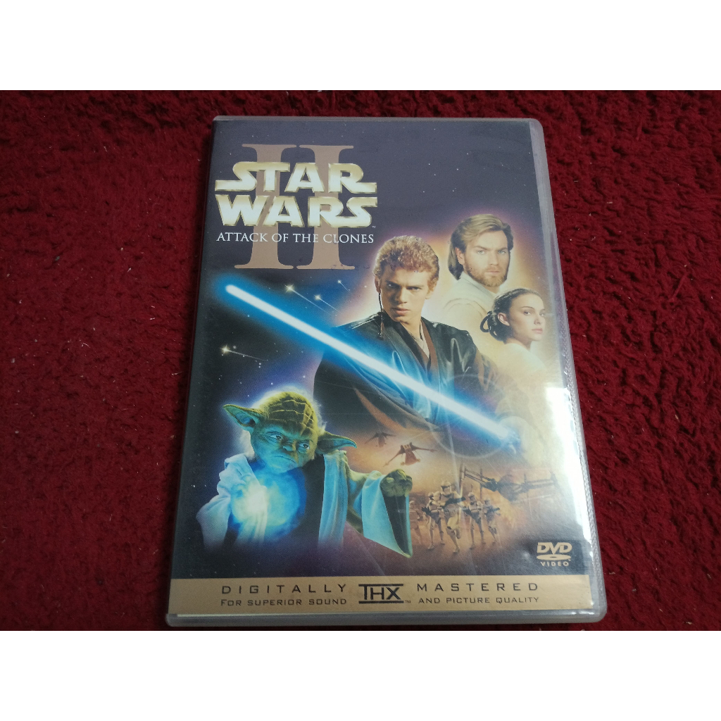 2DVDs สากล  Star Wars: Attack of the Clones  สภาพตามรูปปก AK922
