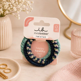 พร้อมส่ง🎉 INVISIBOBBLE ยางรัดผมผ้าถัก Twistar แบ่งขาย 1 เส้น