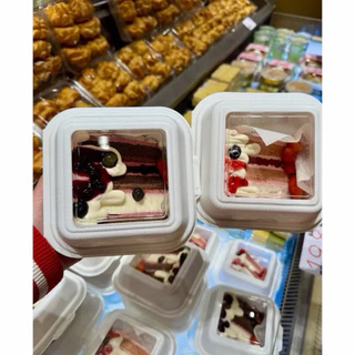 กล่องเค้กมินิมอล เจาะหน้าต่าง 50ใบ